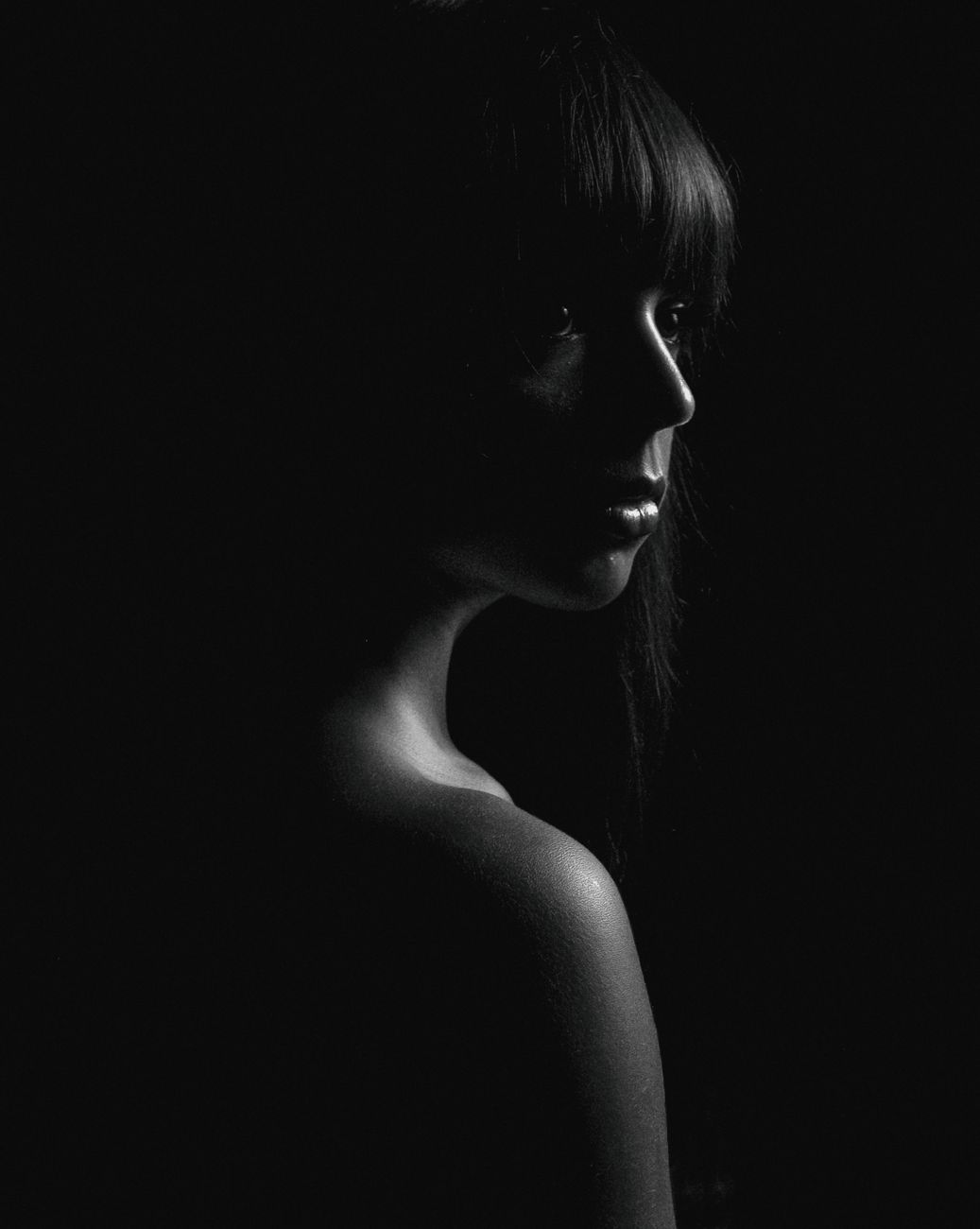 Intimate boudoir setting