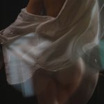 Intimate boudoir setting