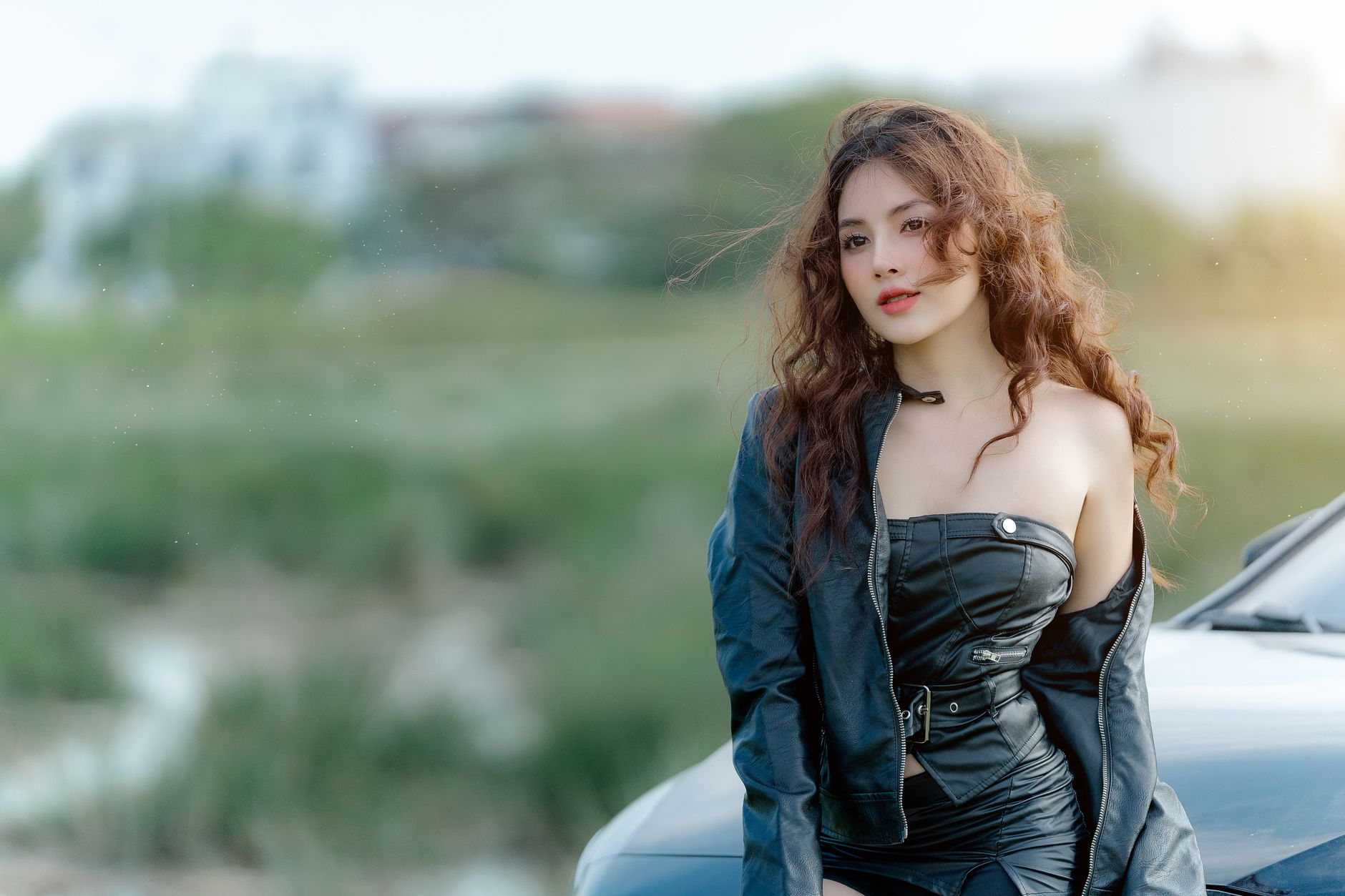 Attractive young woman