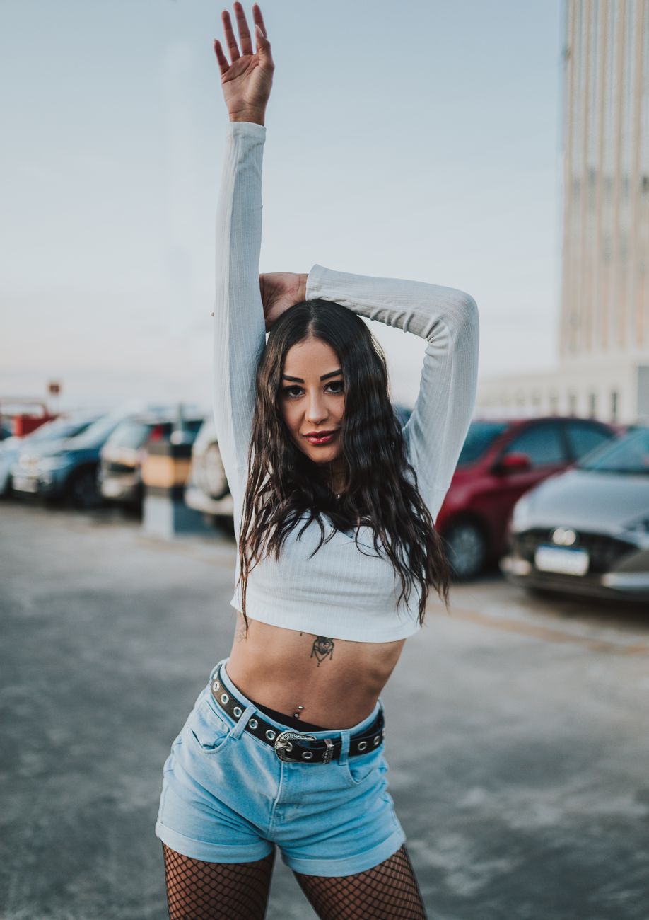 Attractive young woman