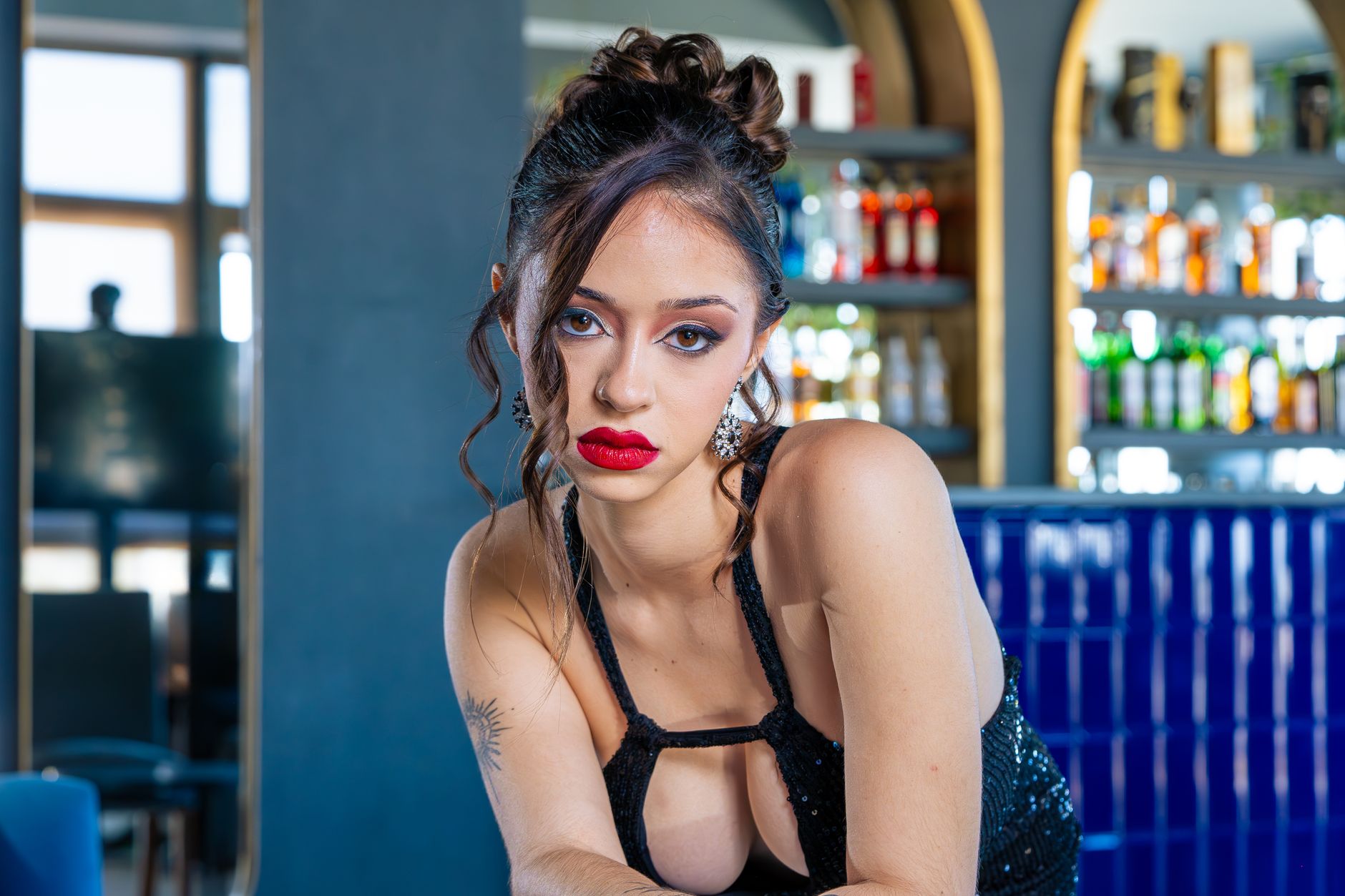 Attractive young woman