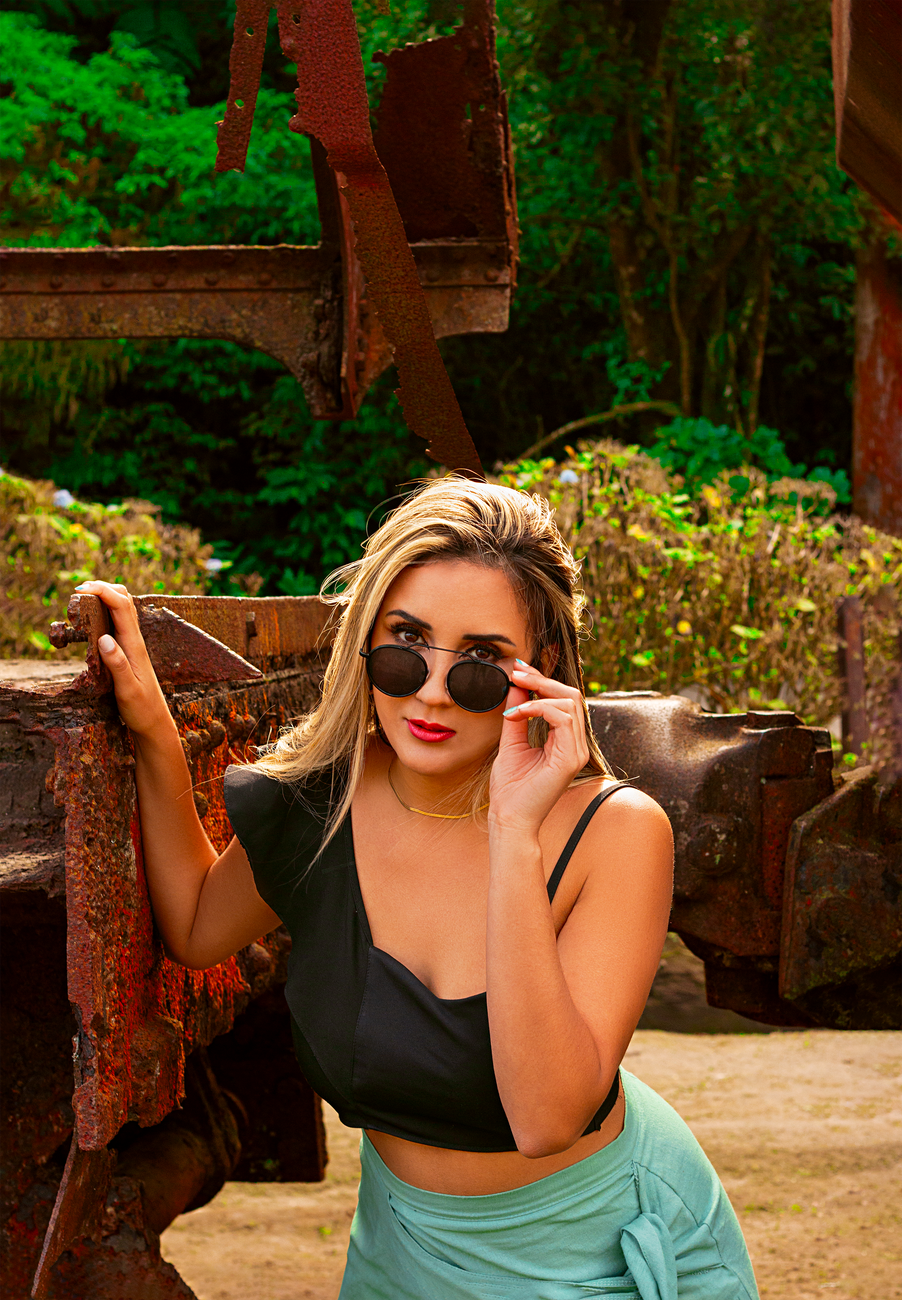 Attractive young woman