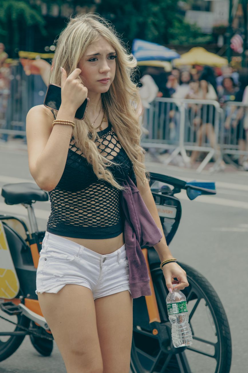 Attractive young woman